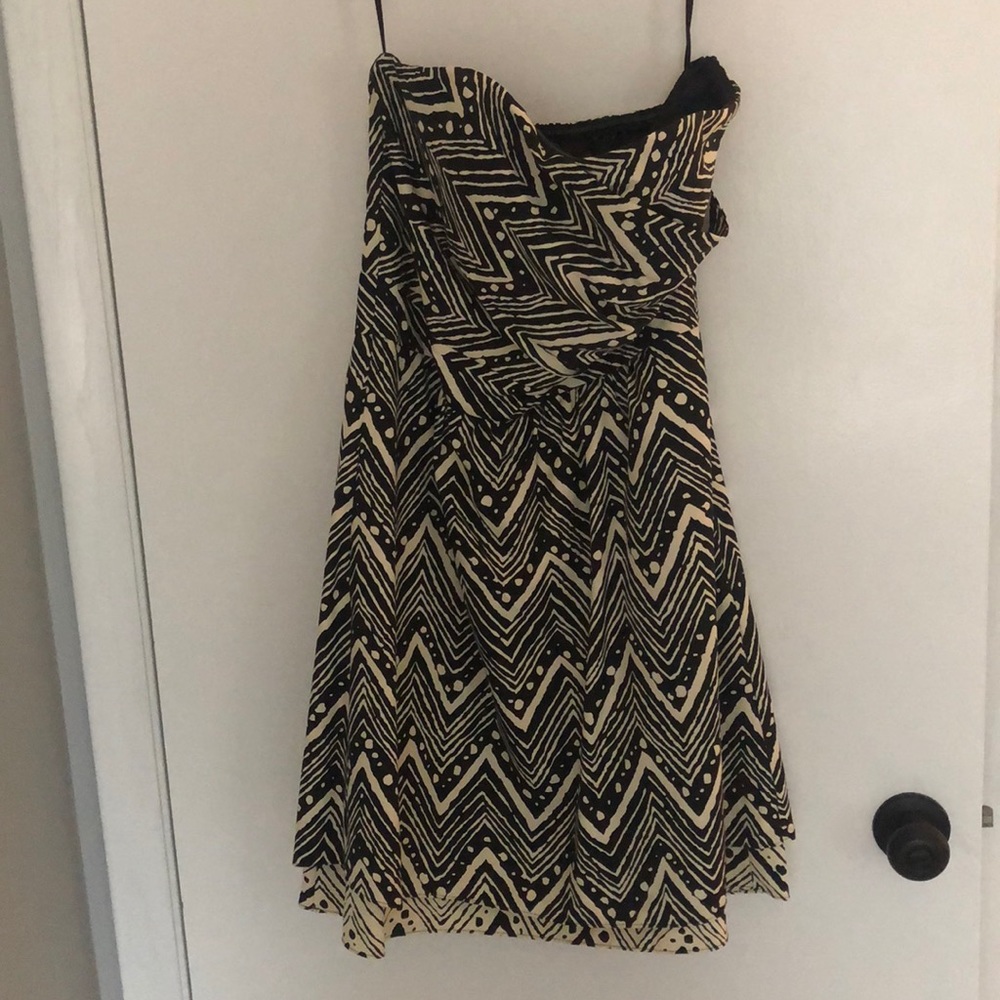 The Limited Strapless dress
